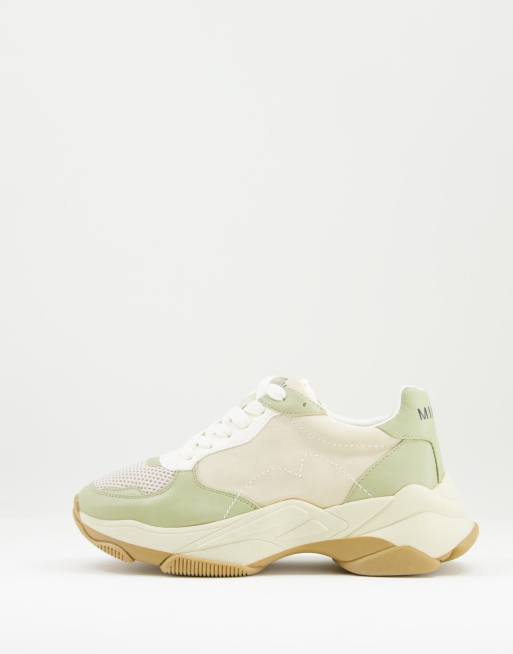 MIINIML - Harper - Sneakers met dikke zool in kaki