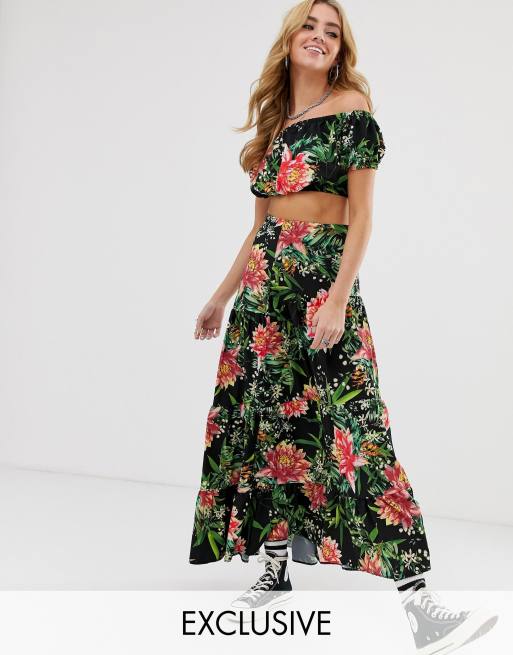 Coordinato top e gonna lunga hotsell
