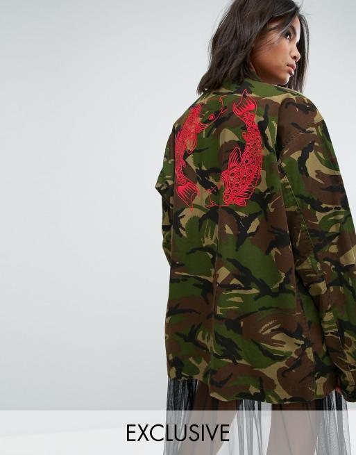 Retro hotsell camo jacket