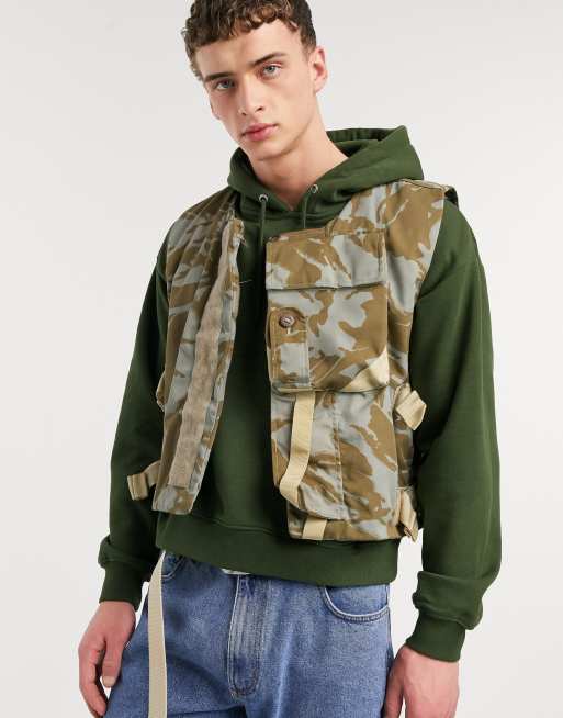 Camo utility vest best sale