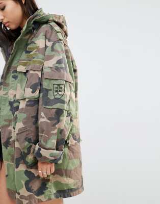 camo parkas