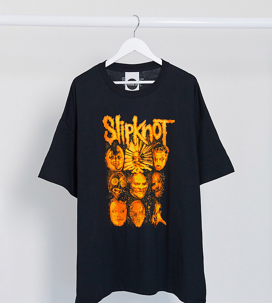 Milk It Vintage - T-shirt med Slipknot grafikprint-Sort
