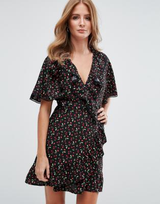 millie wrap dress