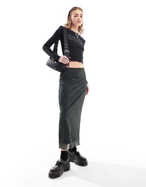 Asos midi skirt outlet 90s