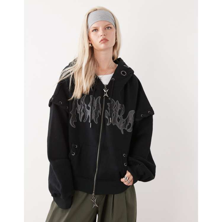 トップス Xogul Eyeleted logo Hoodie トップス Xogul Eyeleted logo