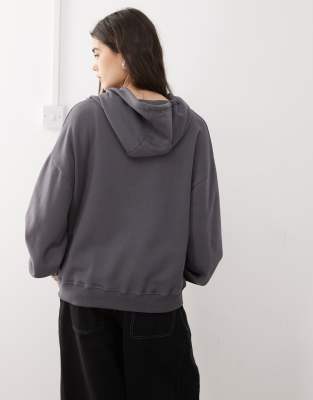 オン　On Hoodie グレー S S-GINN-HOOD-ZIP-DIV