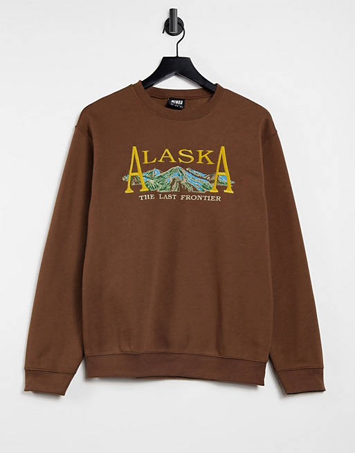 Minga London sweatshirt with Alaska graphic | ASOS