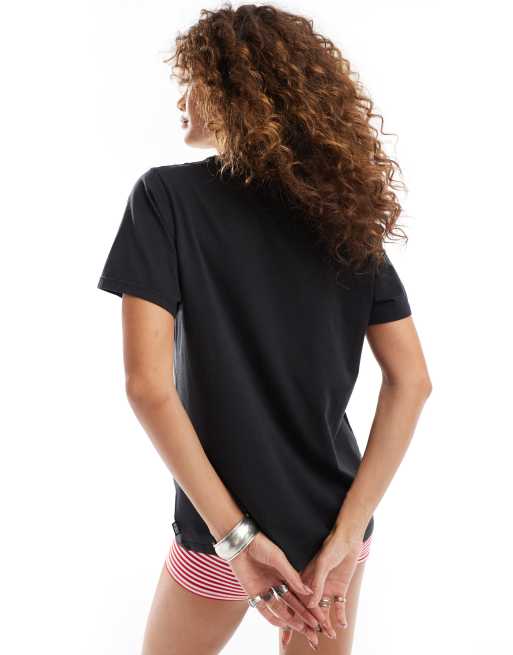 Minga London oversized t-shirt with vintage kittens graphic in black, 4 of 4