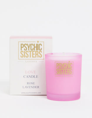 Инструменты и аксессуары  Asos Миниатюрная свеча с ароматом розы и лаванды Psychic Sisters-Бесцветный