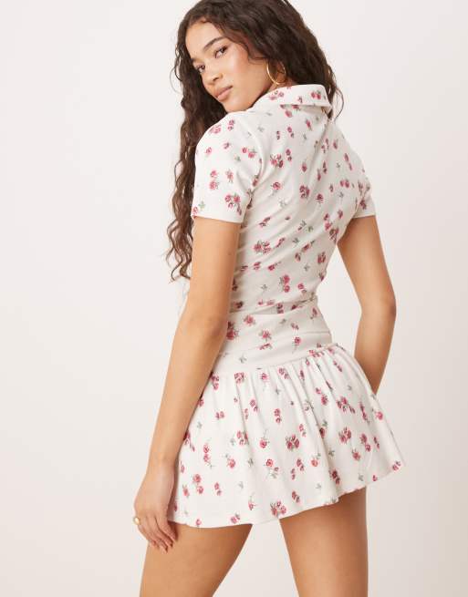 Minifalda con estampado de florecitas de ASOS DESIGN (parte de un conjunto), 5 de 5