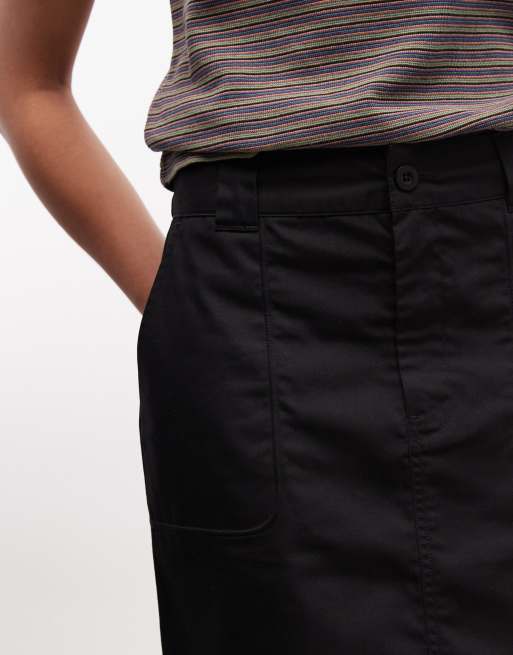 Minifalda negra Postal de Carhartt WIP, 5 de 5