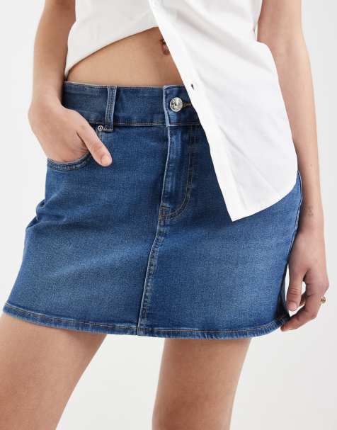 Minifalda vaquera azul medio de ONLY - view 1