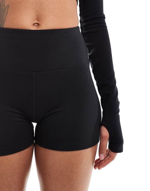 Minishorts de 8 cm negros de tejido suave al tacto de secado rápido Icon de 4505 , 5 de 5