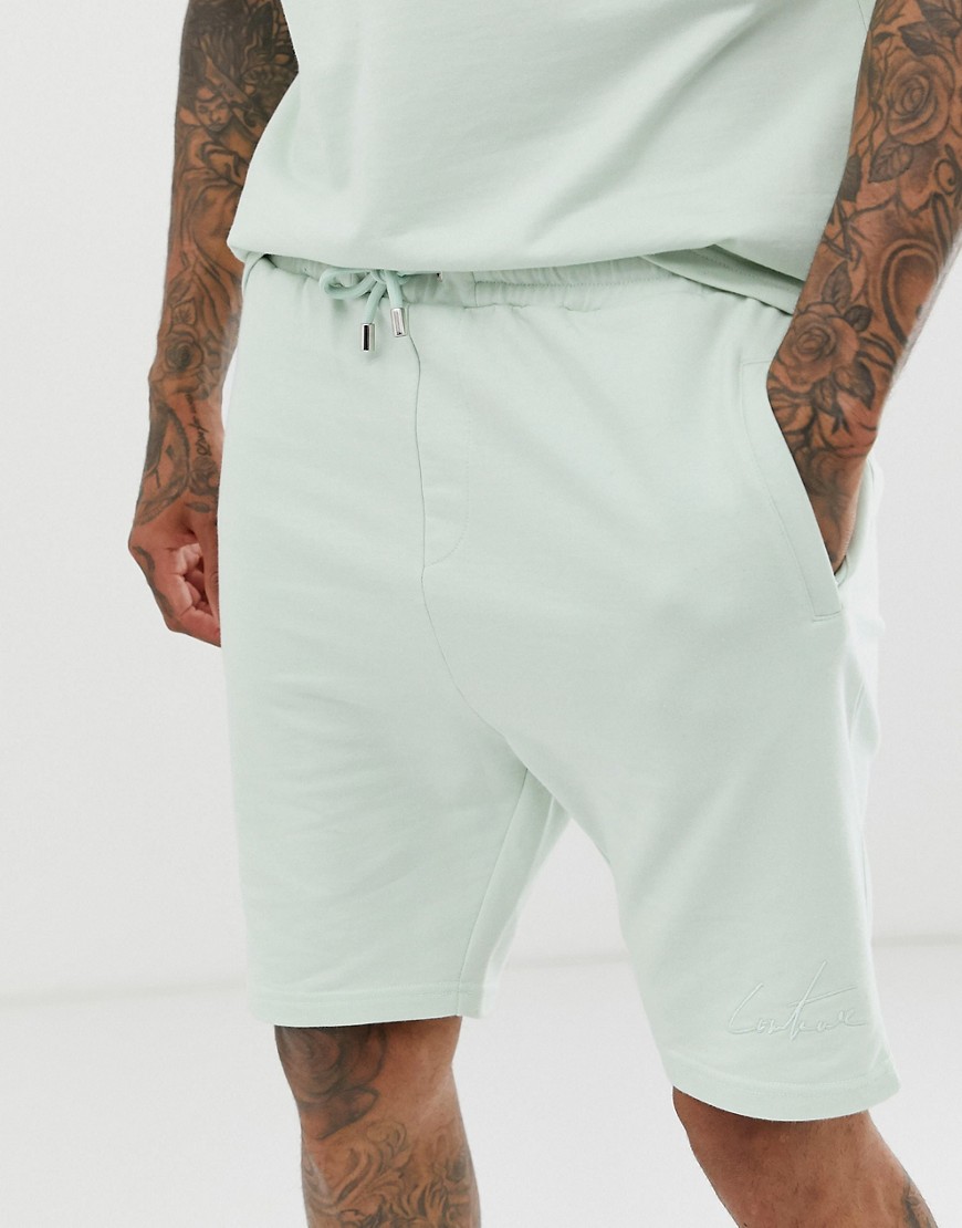 Mintgrønne shorts fra The Couture Club (del af sæt)