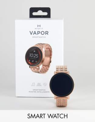 Misfit MIS7008 Vapor Bracelet Display Smart Watch In Rose Gold