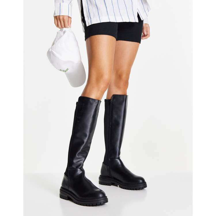 Miss KG jayla knee high boots in black ASOS