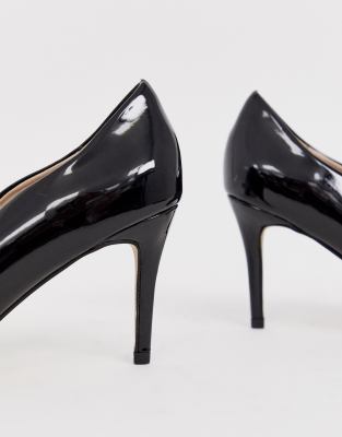 miss kg black court shoes