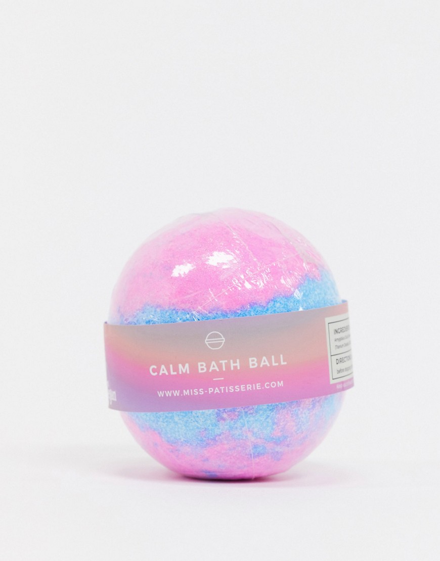 Miss Patisserie Calm Bath Ball With Amethyst Crystal-No Colour