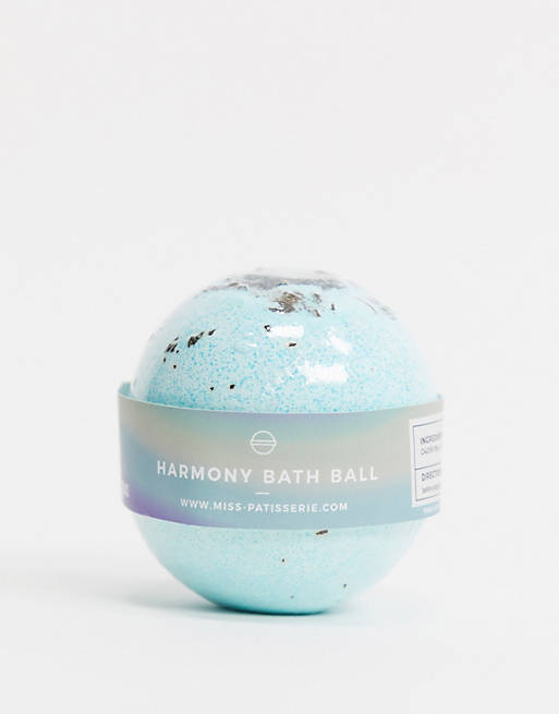 Miss Patisserie Harmony Bath Ball with Amethyst Crystals