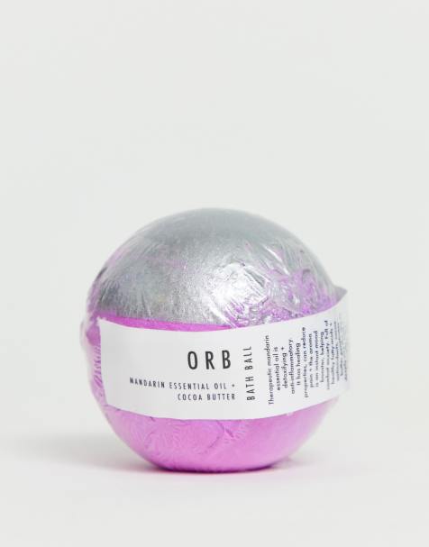 Miss Patisserie – Mandarin Orb – Badekugel mit Silberverzierung