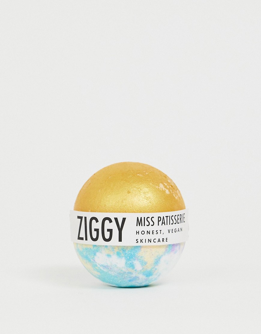 Miss Patisserie Ziggy Cocoa Butter Bath Ball with Gold Shimmer-No Colour