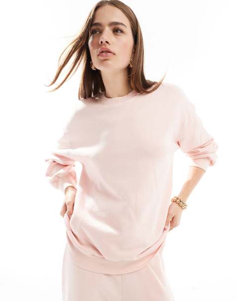 Miss Selfridge acid wash set in pink - view 1