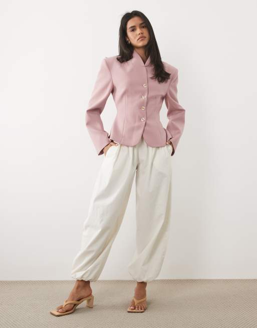 Miss Selfridge - americana corta sin cuello, 2 de 4