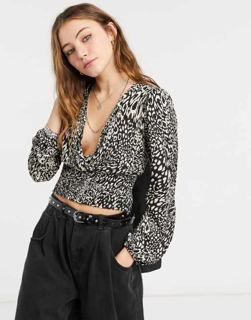 Miss selfridge cheap animal print