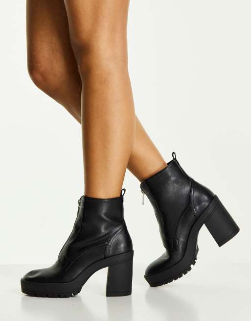 Miss selfridge black ankle boots hot sale