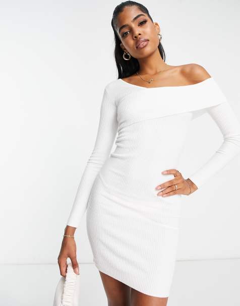 folkeafstemning tryk bestemt White Off Shoulder Dresses for Women | ASOS