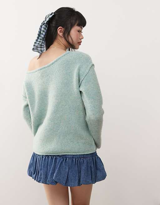 Saige Cozy Off Shoulder Sweater Saige Cozy Off Shoulder Sweater
