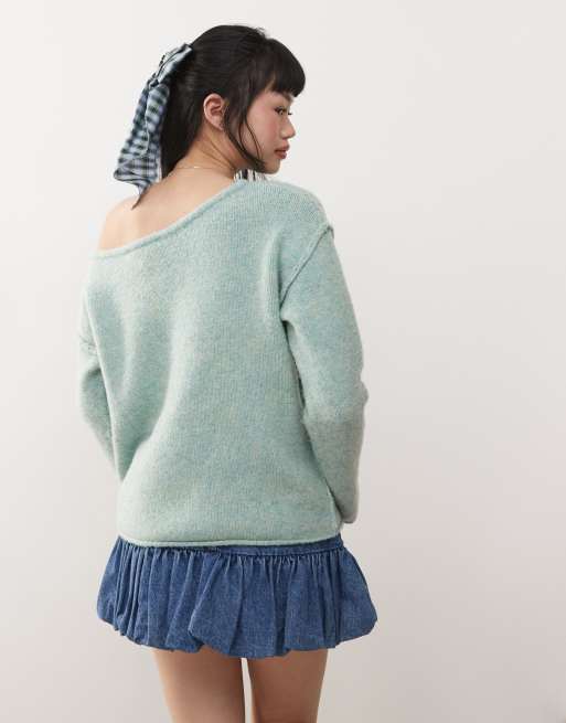 Saige Cozy Off Shoulder Sweater