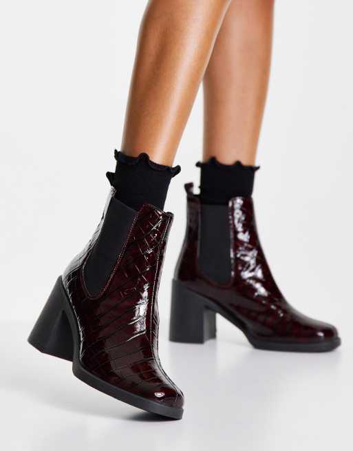 miss selfridge knee high boots