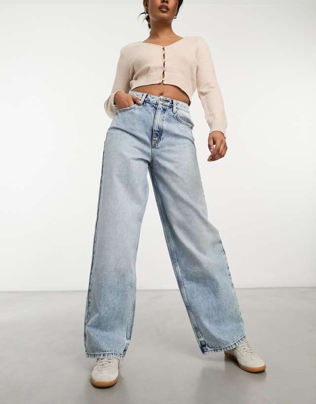 Miss Selfridge - baggy jean in acid wash