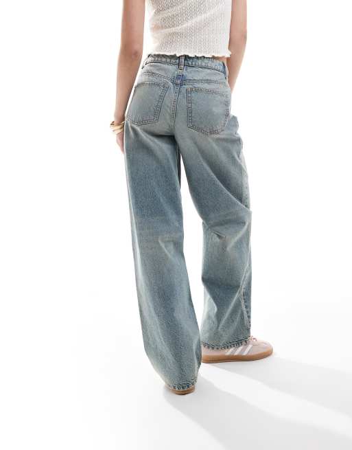 Miss Selfridge baggy jean in dirty wash, 2 of 5