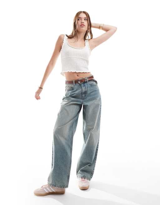 Miss Selfridge baggy jean in dirty wash, 5 of 5