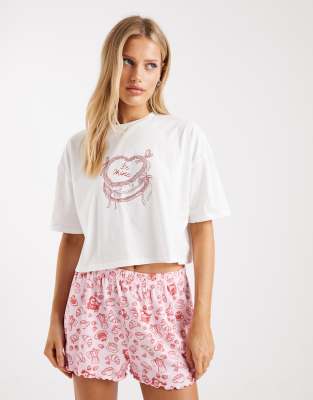 Miss Selfridge - Be Mine - Pyjama-Bunt