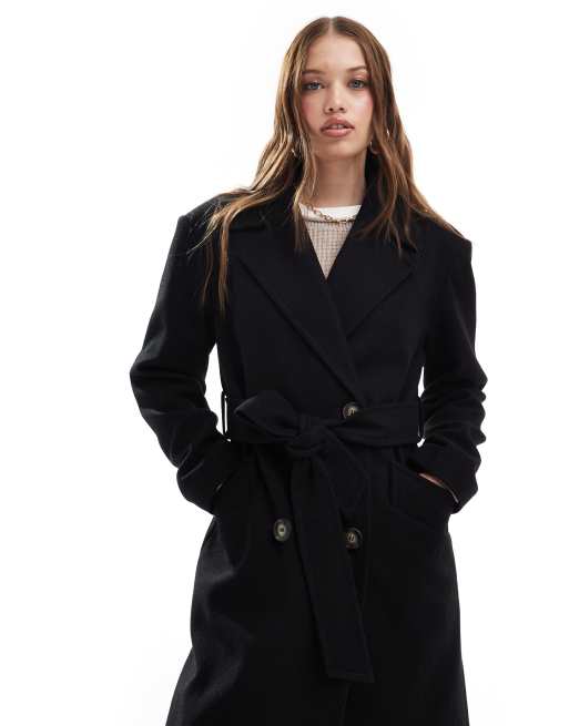 Miss selfridge fashion wrap coat