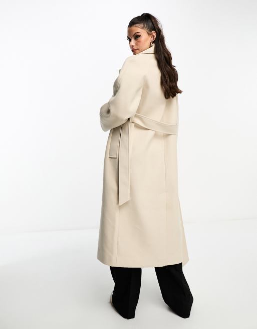 Miss selfridge petite store wrap coat