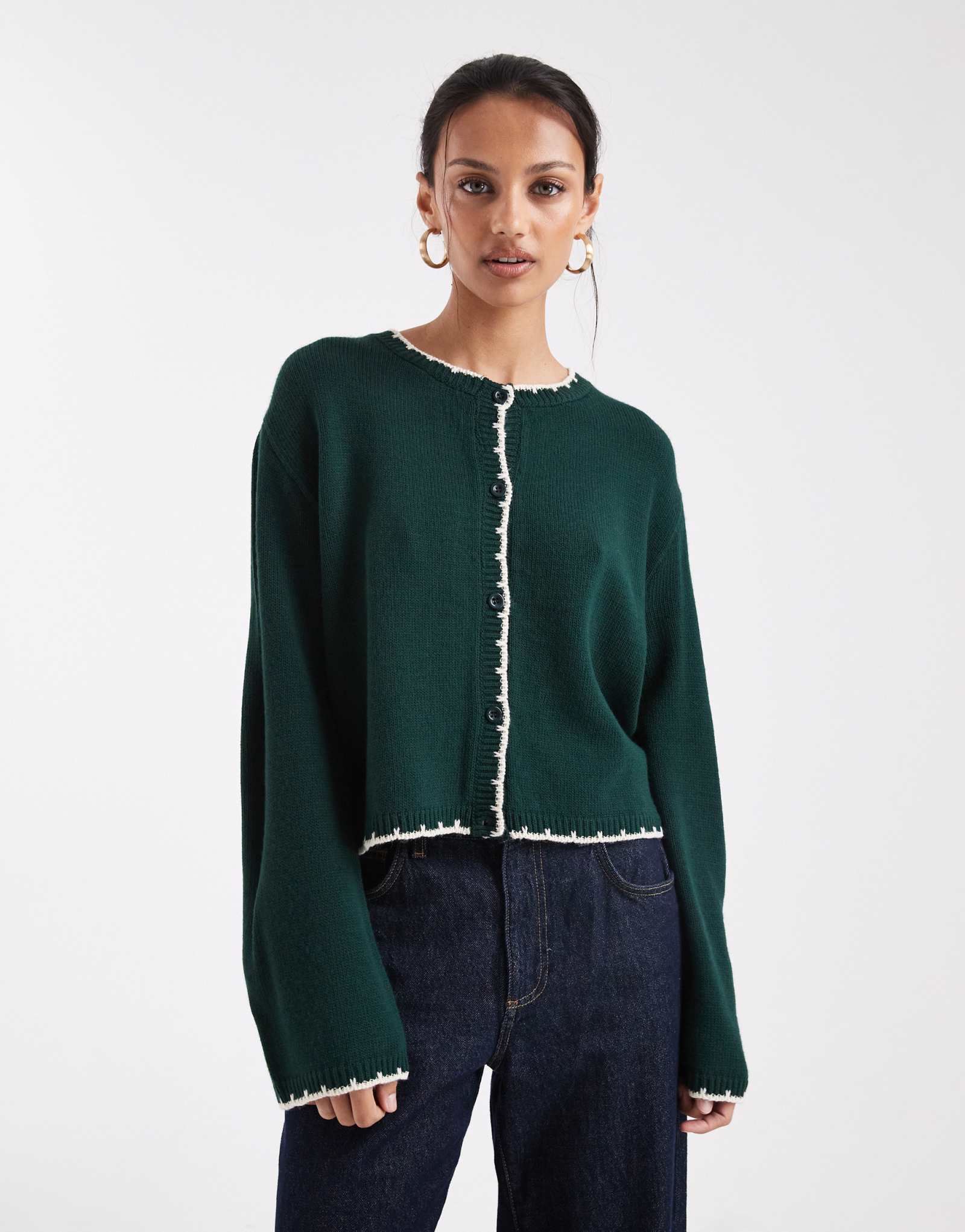 Кардиган с вышивкой 