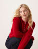 Miss Selfridge blanket stitch cardigan in navy