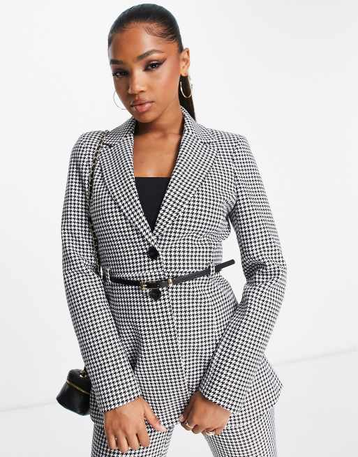 Blazer best sale noir ceinture