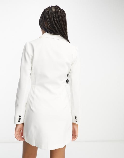 Topshop white blazer outlet dress