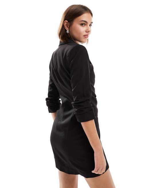 Black blazer dress asos best sale