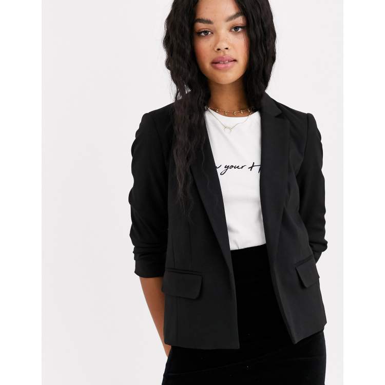 Miss Selfridge blazer in black