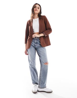 Miss Selfridge - Blazer in Braun