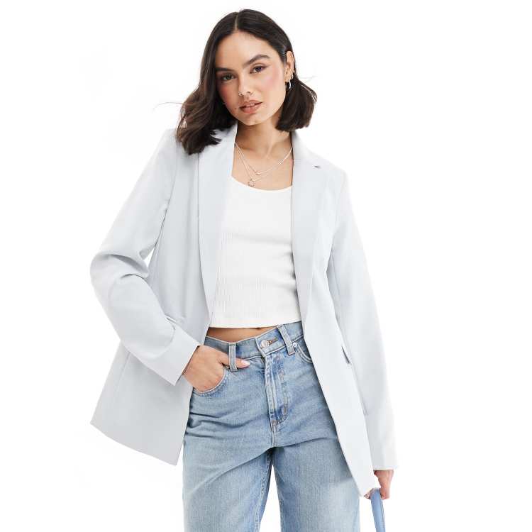 Miss selfridge blue blazer hotsell