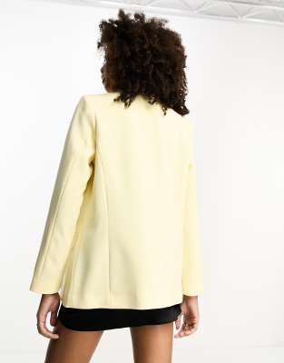 Blazer jaune pale hot sale