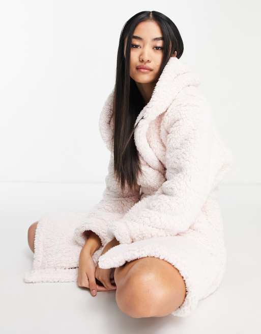 Miss Selfridge borg robe in cream