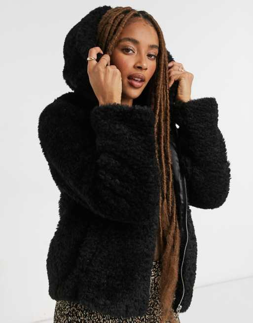 Miss selfridge teddy hot sale coat